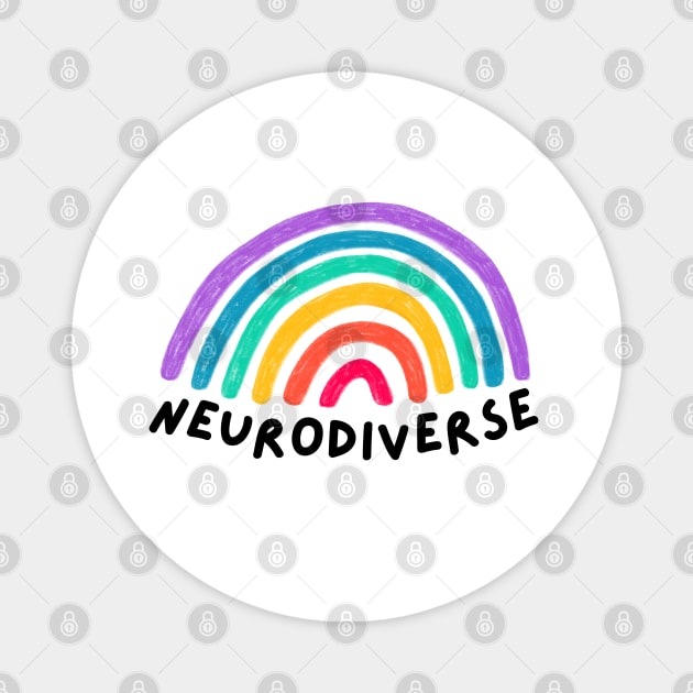 Neurodiverse Magnet by applebubble